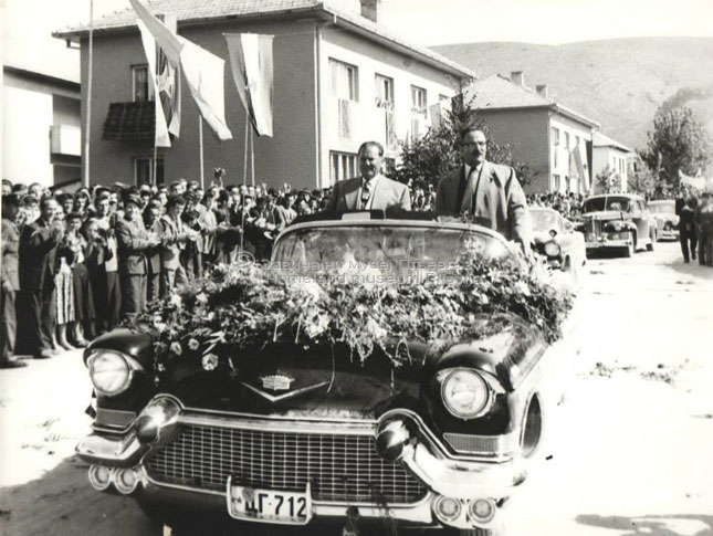 Posjeta Josipa Broza Tita Pljevljima-1959.god-1